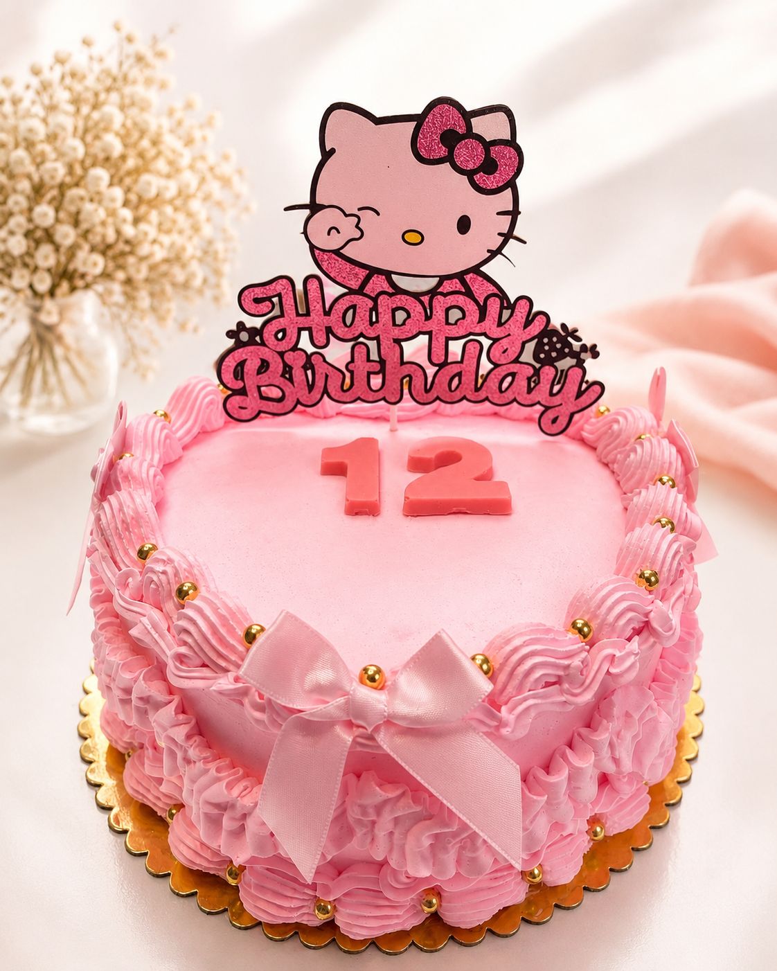 Hello Kitty Birthday Cake